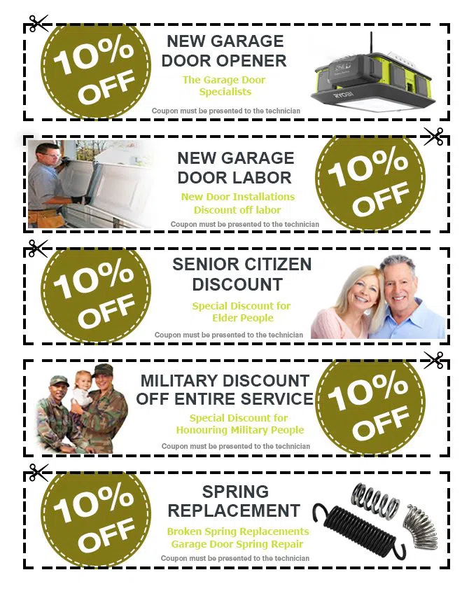 HighTech Garage Door Service Dumfries, VA 571-335-0107 - Coupons